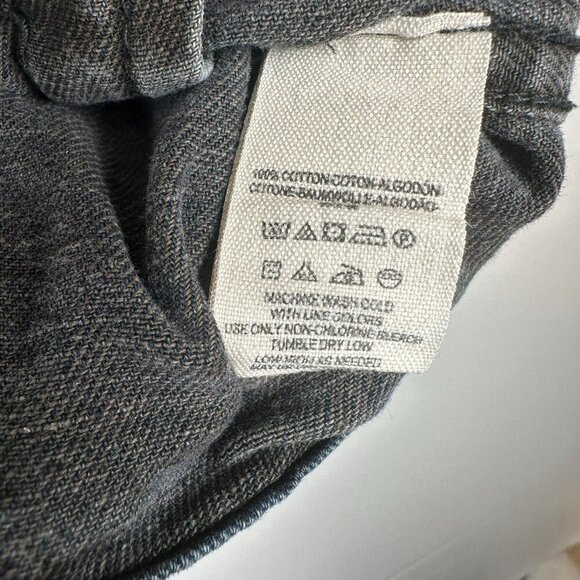 Free People Distresssed Denim Jacket Dark Blue Wash - Picture 7 of 7